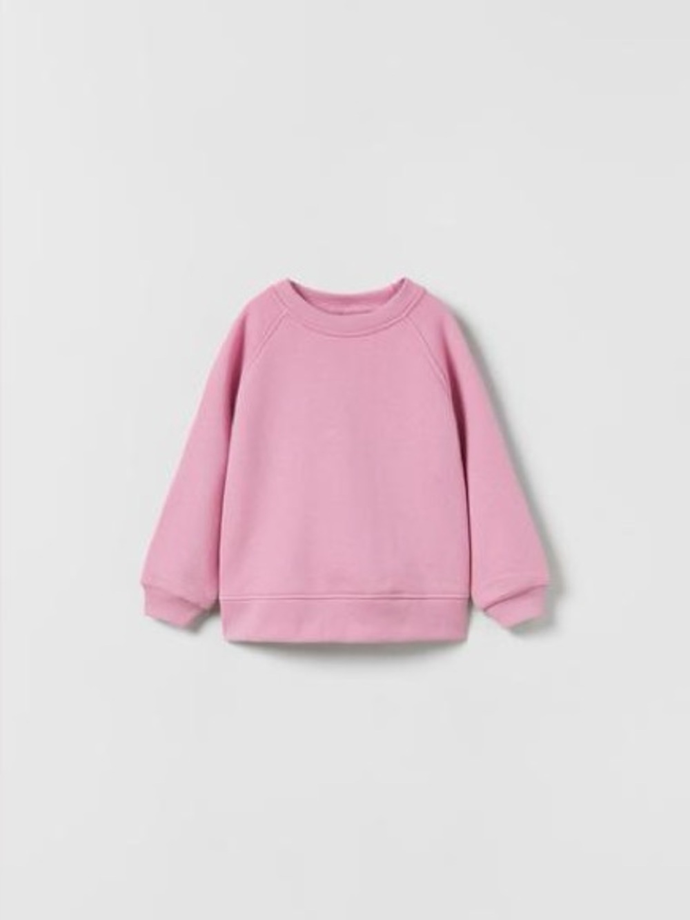 Zara Kids Soft Pink Crewneck Sweatshirt